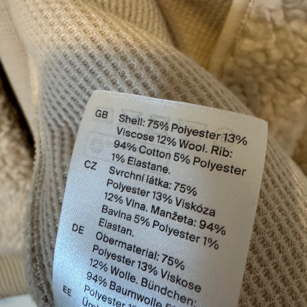 COS Beige Sherpa Jacket - Picture 5 of 5